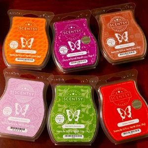 6 Scentsy Wax Bars of YOUR CHOICE! (6 for $25)
